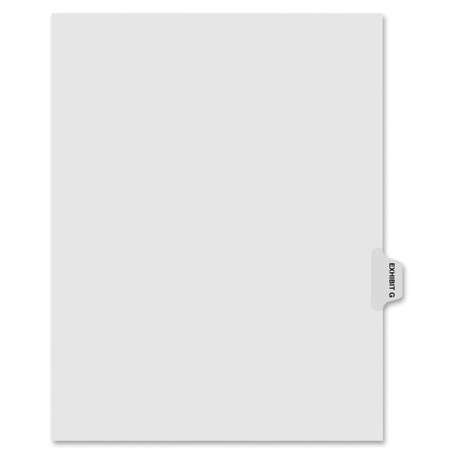 Kleer-Fax Laminated Bottom Tabs Index Dividers