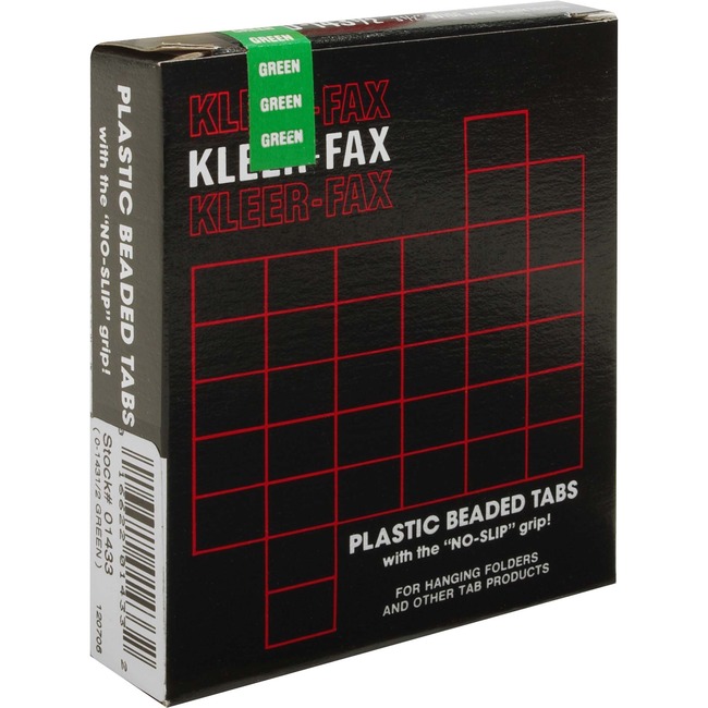 Kleer-Fax 1/3 Cut Hanging Folder Tabs
