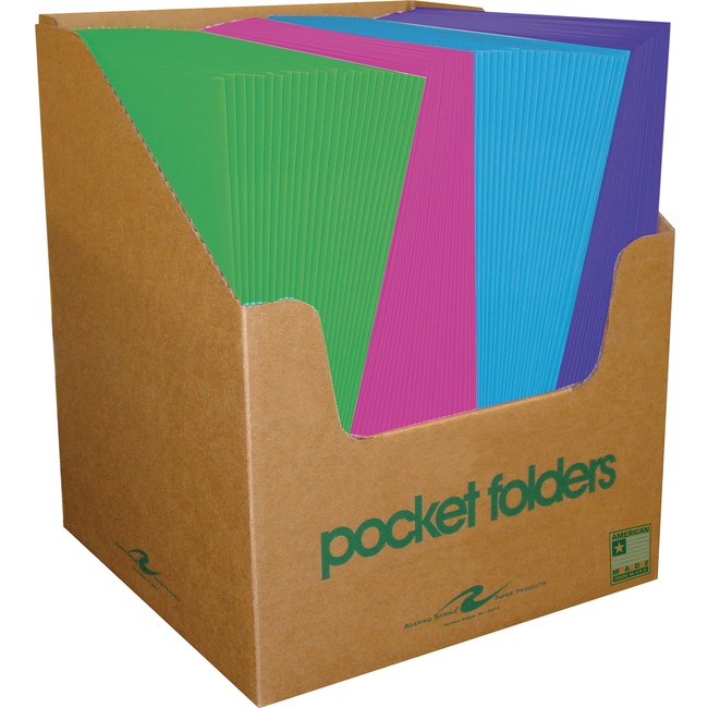 Roaring Spring Heavy-duty Stock Two Pocket Folders