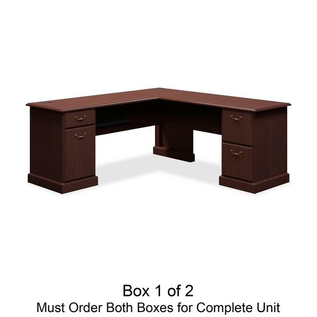 Bush Business Furniture Syndicate 72W x 72D L-Desk Box 1 of 2