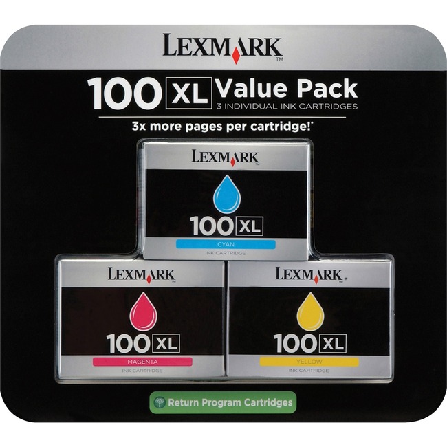 Lexmark No. 100XL Original Ink Cartridge