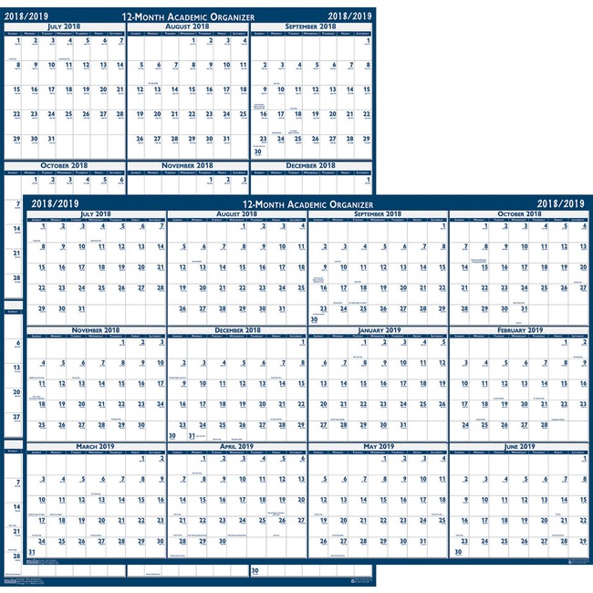 House of Doolittle Academic July-June Wall Calendar