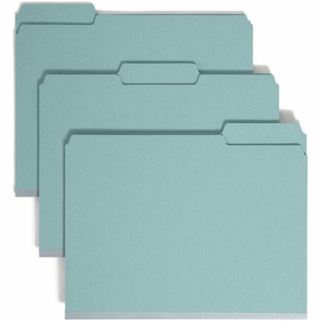 Smead Colored Pressboard Fastener Folders with SafeSHIELD® Coated Fastener Technology