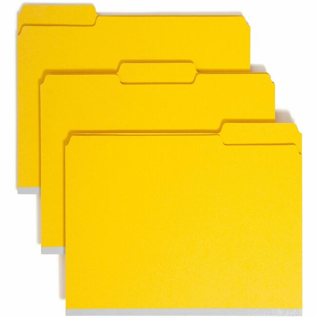 Smead Colored Pressboard Fastener Folders with SafeSHIELD® Coated Fastener Technology