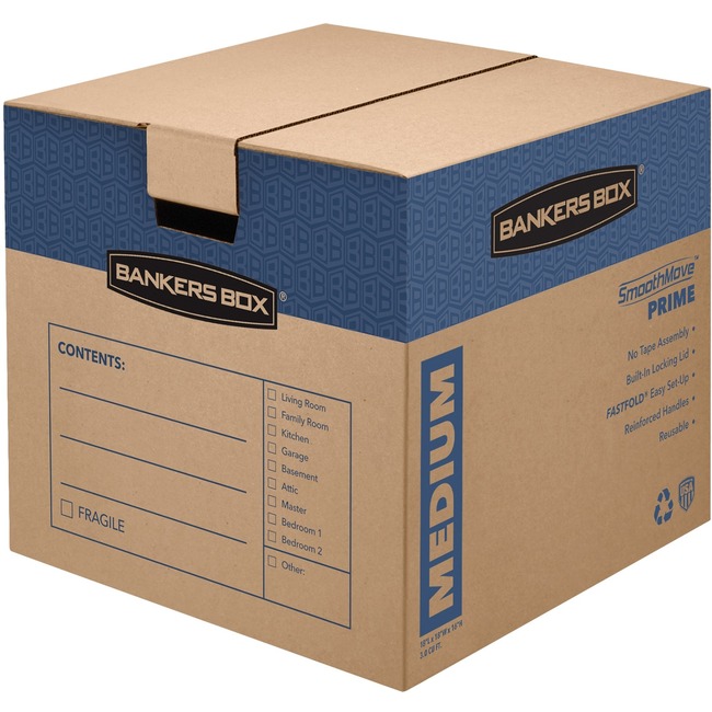 Bankers Box SmoothMove™ Prime Moving Boxes, Medium