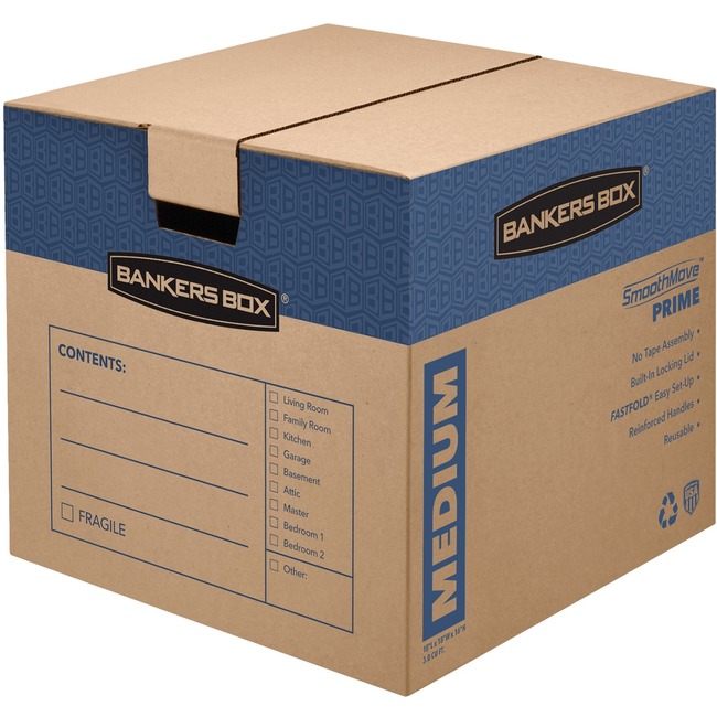 Fellowes SmoothMove™ Prime Moving Boxes, Medium