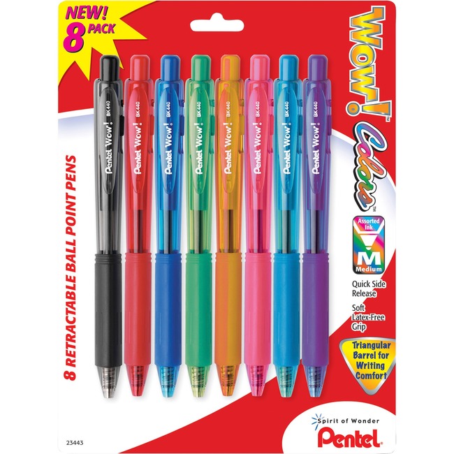 Pentel WOW! Retractable Ballpoint Pens