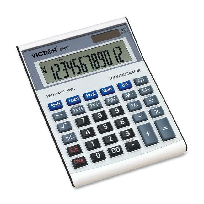 Victor 6500 Loan Wizard Desktop Calculator