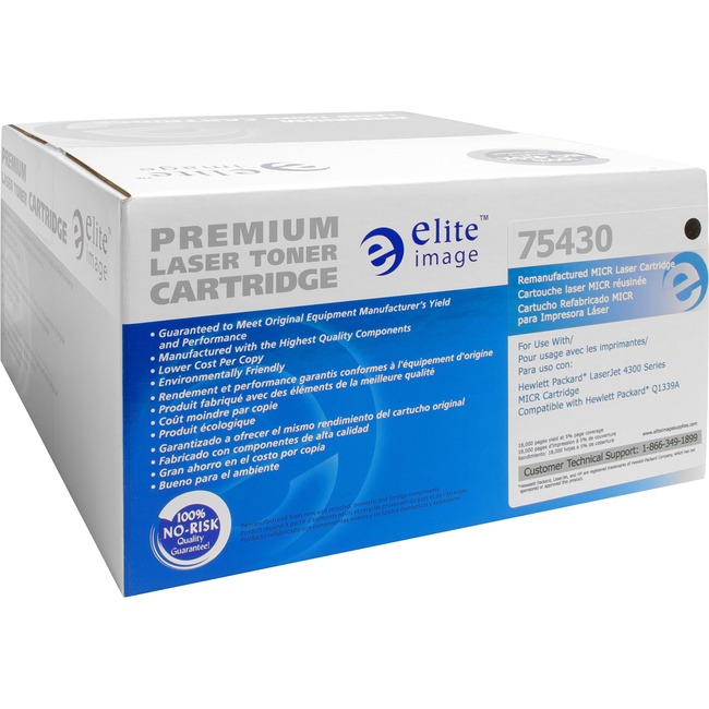 Elite Image Remanufactured MICR Toner Cartridge - Alternative for HP 39A (Q1339A)