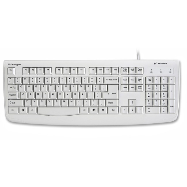 Kensington Washable Antimicrobial Keyboard