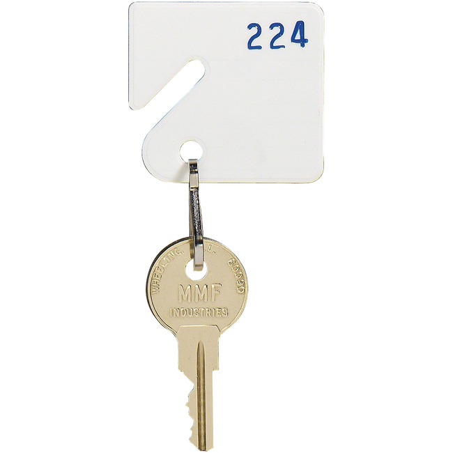 MMF Numbered Slotted Rack Key Tags