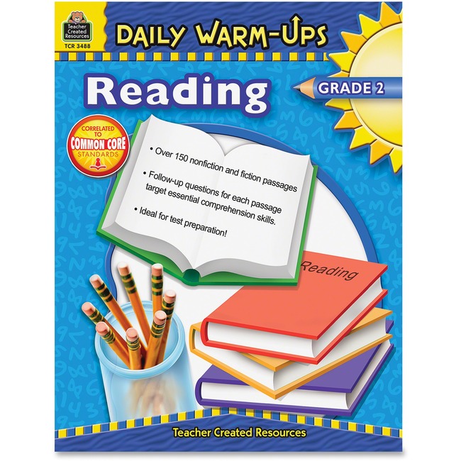 Teacher Created Resources Warm-up Grade 2 Reading Rook Education Printed Book - English