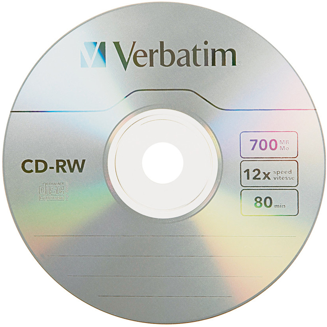 Verbatim CD Rewritable Media