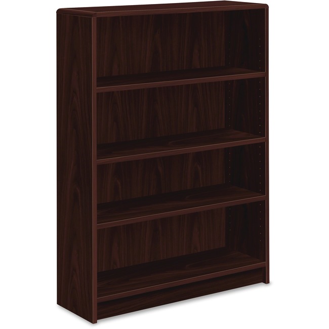 HON 1890 Series Mahogany Laminate Bookcase