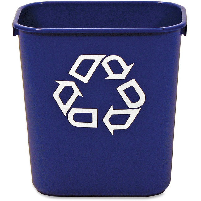 Rubbermaid Commercial Blue Deskside Recycling Container