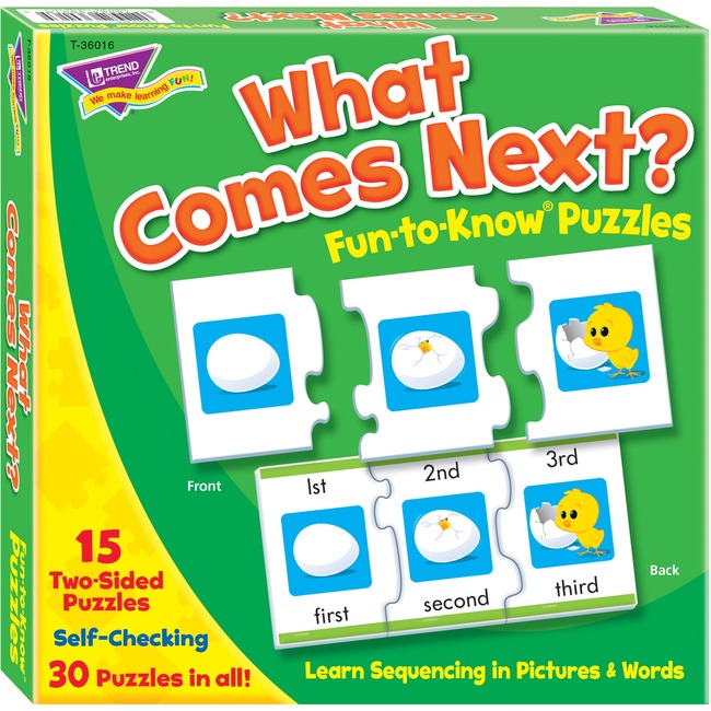 Trend What Comes Next Fun-to-know Puzzles