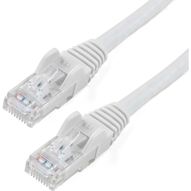 StarTech 7 ft White Snagless Cat6 UTP Patch Cable