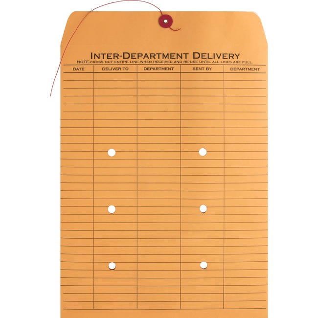 Business Source 2-Sided Interdepartmnt Envelopes