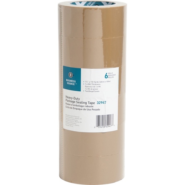 Business Source Tan Packaging Tape