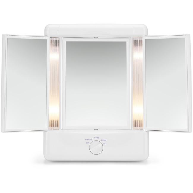 NEW Conair TM7LX Illumina Two Sided Lighted MakeUp Mirror 2 Makeup TMLX eBay