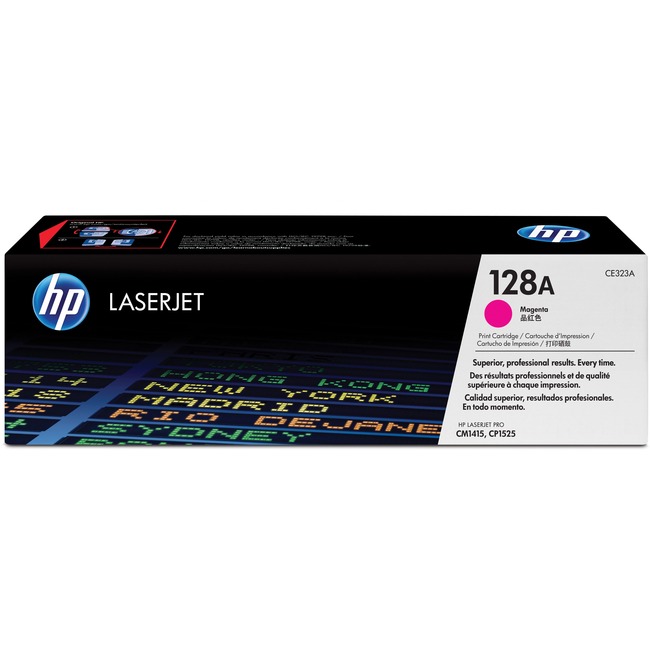 Hewlett Packard - HP 128A (CE323A) Magenta Original LaserJet Toner Cartridge