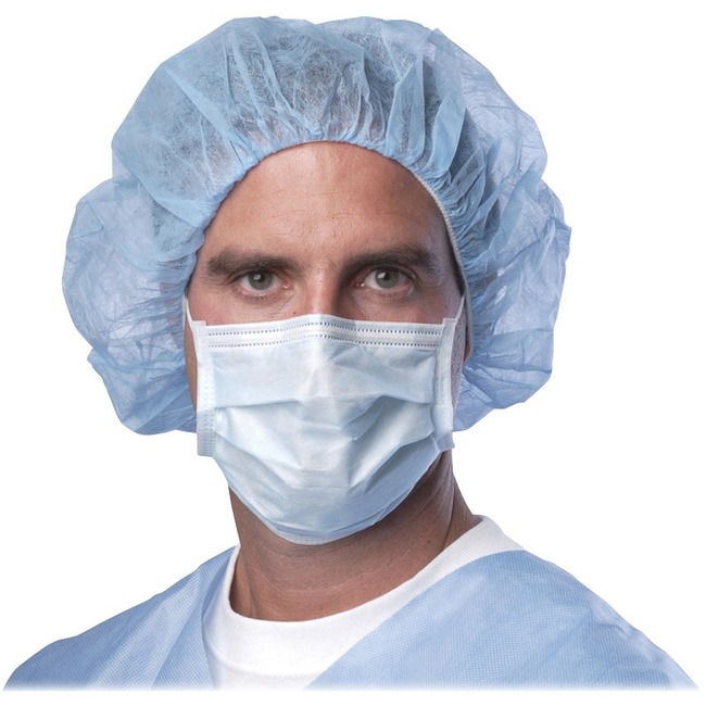 Medline Basic Procedure Face Masks with Earloops