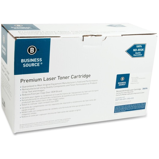 Business Source Remanufactured Toner Cartridge - Alternative for Dell (310-4131, 310-4133)