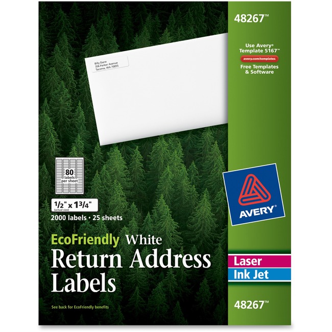 Avery EcoFriendly Address Labels