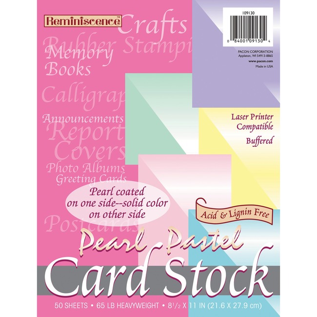 Pacon Inkjet, Laser Print Card Stock