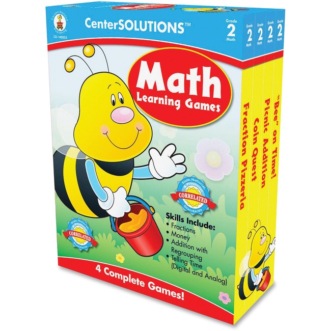 CenterSOLUTIONS Grade 2 CenterSolutions Math Learning Games