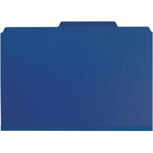 Smead Pressboard Classification Folders with Pocket-Style Dividers and SafeSHIELD® Coated Fastener Technology