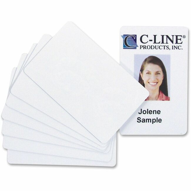 C-Line Graphic Quality Video Grade PVC Card
