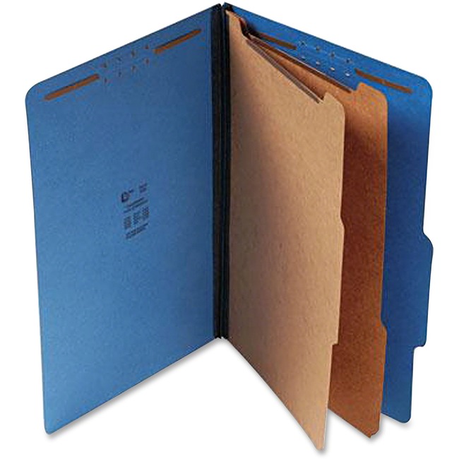 SJ Paper Standard 6-sectn Color Classifctn Folders