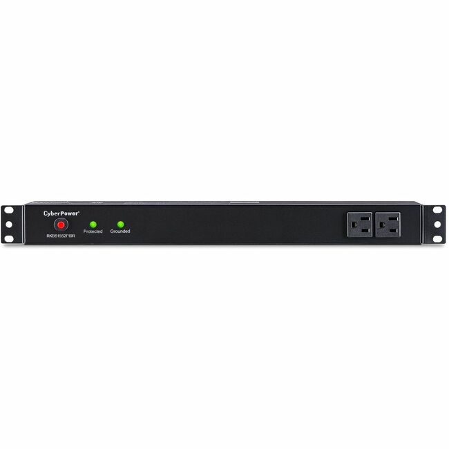 CyberPower Rackbar Surge Suppressor RM 1U RKBS15S2F10R 15A 12-Outlet