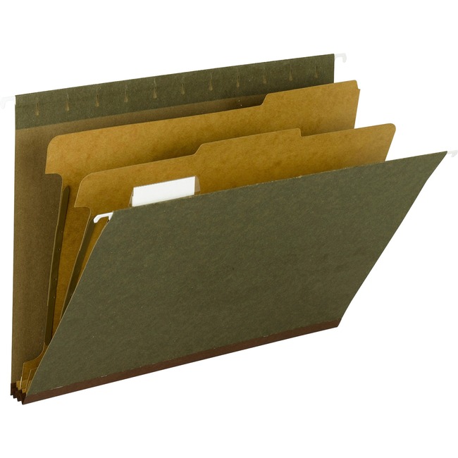 Smead 100% Recycled Hanging Classification Folders