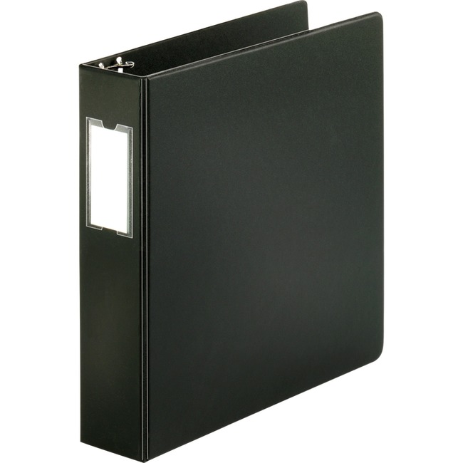 Business Source 3-Ring Binders with Label Holders