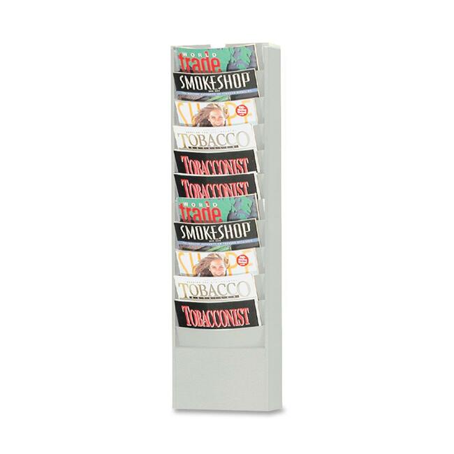 Buddy Eclipse Line 11 Curve Pocket Literature Rack