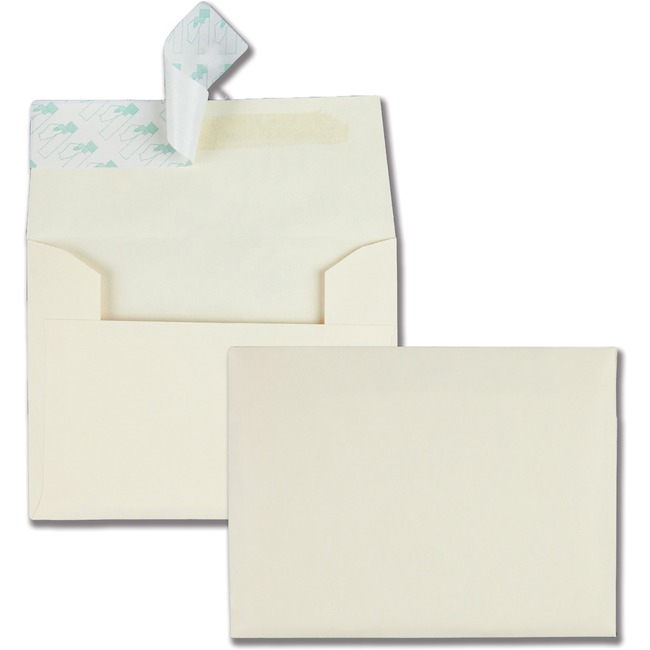 Quality Park Ivory Greeting Card/Invite Envelopes