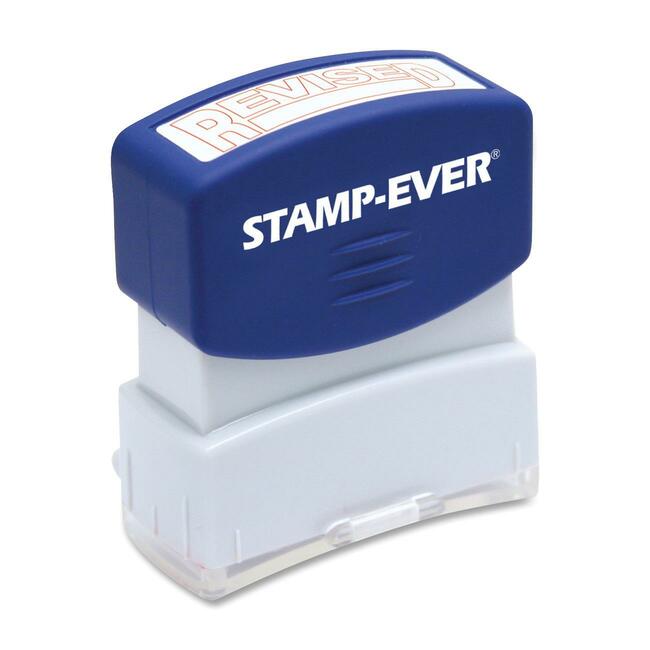 Stamp-Ever Pre-Inked One-Clear Revised Stamp