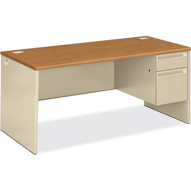 HON 38000 Series Right Pedestal Desk