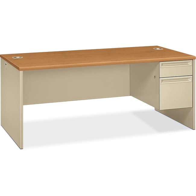 HON 38000 Series Right Pedestal Desk