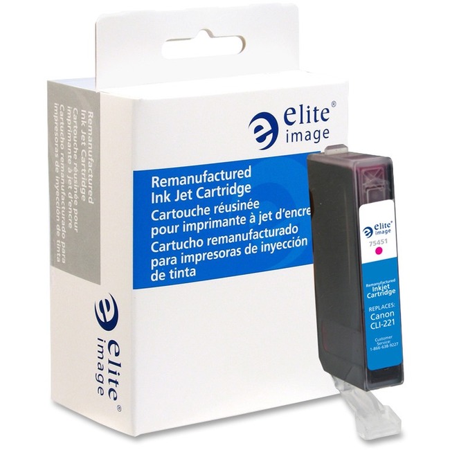 Elite Image Remanufactured Ink Cartridge - Alternative for Canon (CLI-221M)