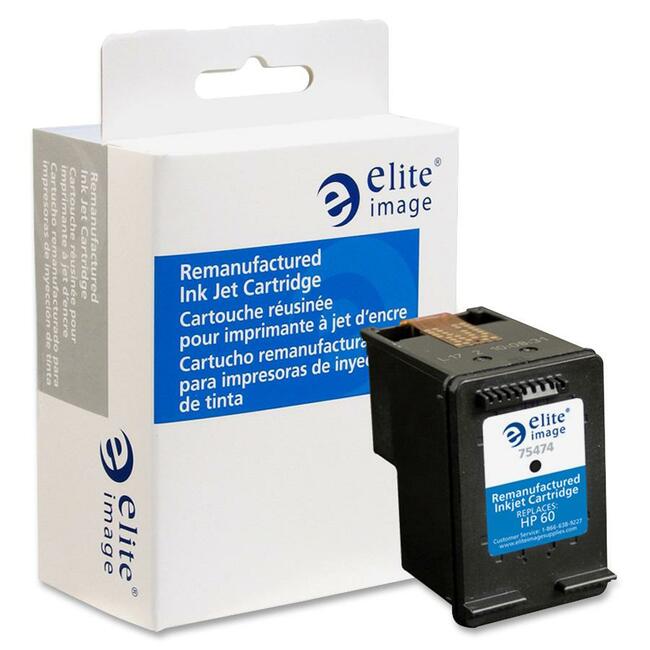 Elite Image Remanufactured Ink Cartridge - Alternative for HP 60 (CB640WN)