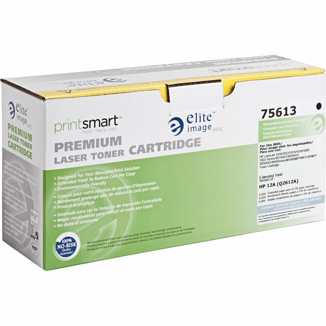 Elite Image Remanufactured Toner Cartridge - Alternative for HP 12A (Q2612A)