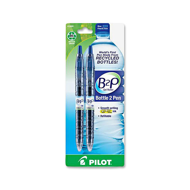 Pilot Bottle to Pen (B2P) B2P BeGreen Fine Point Gel Pens