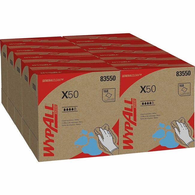 Wypall X50 Wipers Pop-up Box
