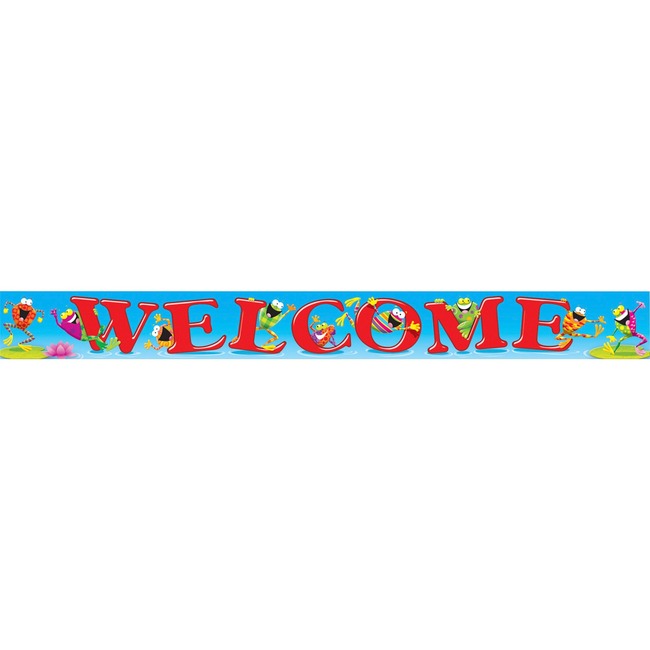 Trend Frog-tastic! Theme Welcome Banner