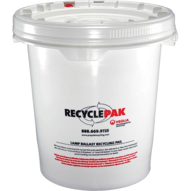 RecyclePak Strategic 5 Gallon Recycling Tub