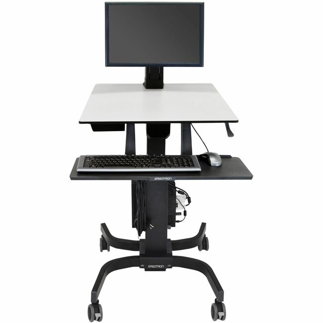 Ergotron WorkFit-C, Single LD Sit-Stand Workstation