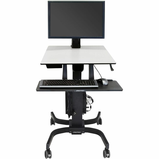 Ergotron WorkFit-C, Single HD Sit-Stand Workstation
